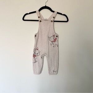 Disney Marie Light Beige Kids Overalls